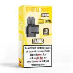 Cartouche Ananas Cristal Puff 28K