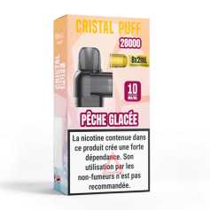 Cartouche Pêche Glacée Cristal Puff 28K