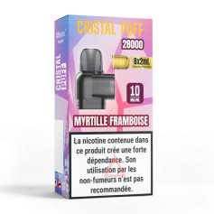 Cartouche Myrtille Framboise Cristal Puff 28K