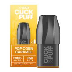 Cartouche X-Bar Click Puff Pop Corn Caramel