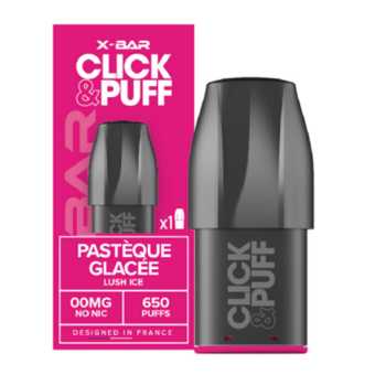 Recharge Lush Ice Click & Puff 650R X-Bar