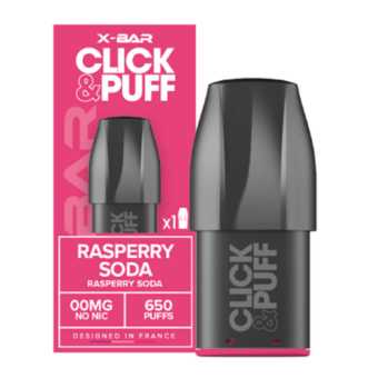 Recharge Soda Framboise Click & Puff X-Bar