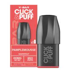 Cartouche X-Bar Click Puff Pamplemousse (x1)