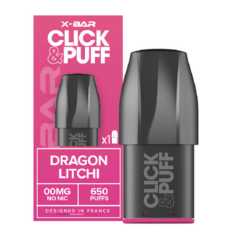 Recharge Dragon Litchi Click & Puff X-Bar