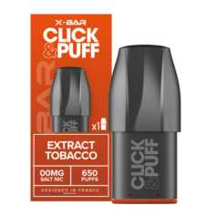 Cartouche X-Bar Click Puff Extract Tobacco