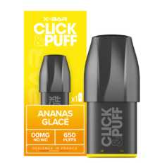 Cartouche X-Bar Click Puff Ananas Glacé