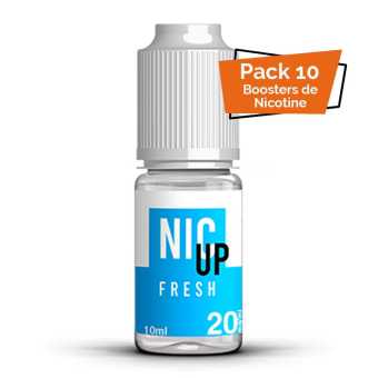 pack de 10 boosters Fresh Nic-Up 20 mg/ml