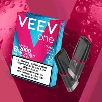 Recharges Veev One Cherry (x2)