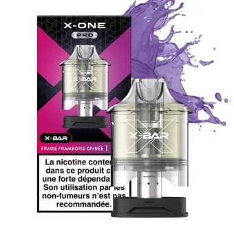 Cartouche Fraise Framboise Givrée X One Pro