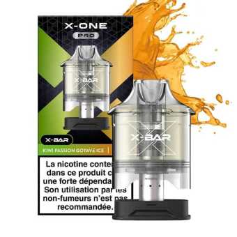 Cartouche Kiwi Passion Goyave Ice X One Pro