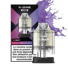Cartouche Myrtille Grenade Glacée X One Pro