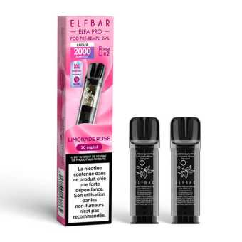 Recharge Limonade Rose Elfa Pro Elfbar 2 x 600 puffs