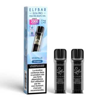 Recharge Myrtille Elfa Pro Elfbar 2 x 600 puffs