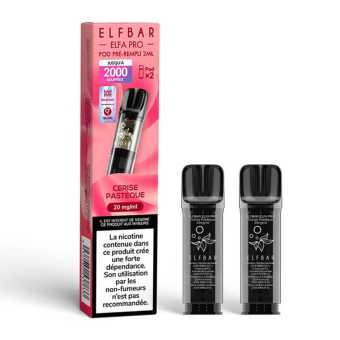 Recharge Cerise Pastèque Elfa Pro Elfbar 2 x 600 puffs