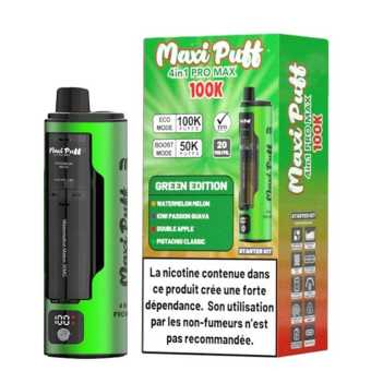 Pro Max 100K – Green Edition Maxi Puff