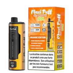 Pro Max 100K – Orange Edition Maxi Puff