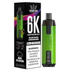 Supermax Crown Bar 6K - Blue Razz Lemonade