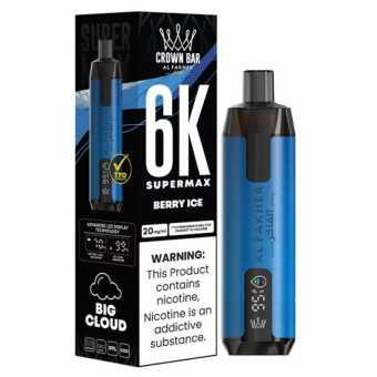 Supermax Crown Bar 6K - Berry Ice