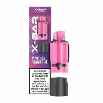 Cartouche Myrtille Framboise X-Line 15k