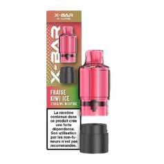 Cartouche Fraise Kiwi Ice X-Line 15k X-BAR