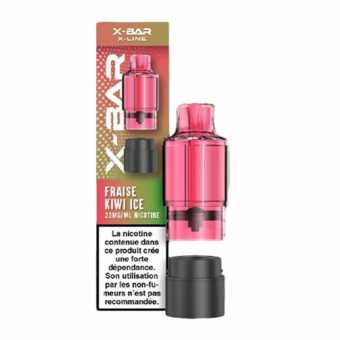 Cartouche Fraise Kiwi Ice X-Line 15k X-BAR