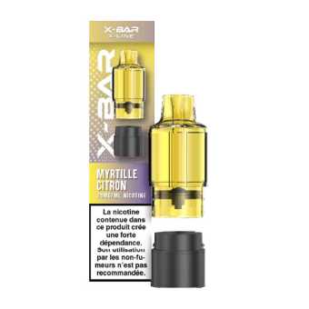 Cartouche Myrtille Citron X-Line 15k X-BAR