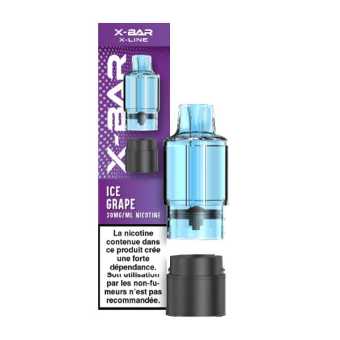 Cartouche Ice Grape X-Line 15k X-BAR