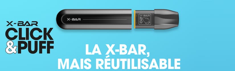 Puff Click & Puff 650R X-Bar