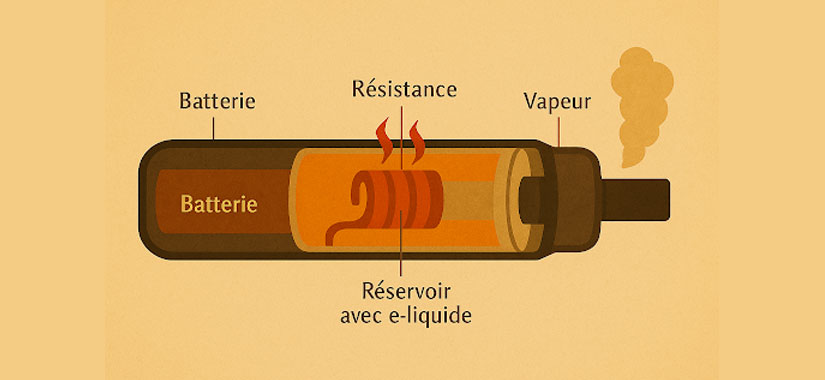 Guide cigarette électronique