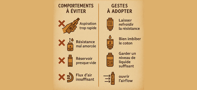 Guide cigarette électronique