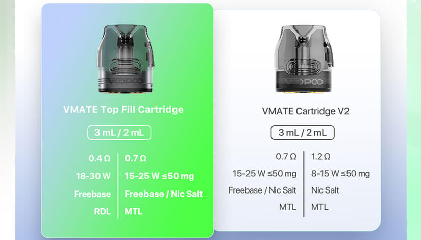 Kit Vmate Pro 2 de Voopoo