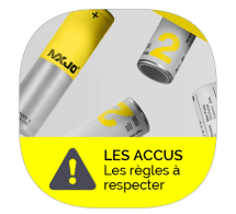 Les accus : les règles à respecter