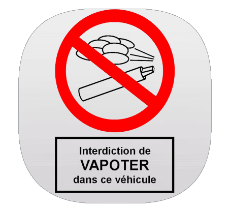 Vapoter dans la voiture