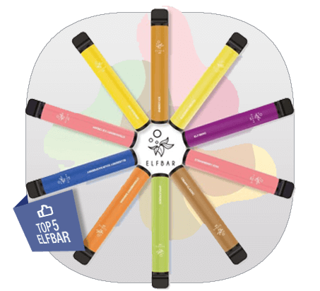 Top 5 des saveurs des puffs rechargeables Elfa Pro de Elfbar